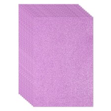 PATIKIL Lavender Shiny EVA Glitter Foam Sheet 16 x 12 Inch 10 Pcs