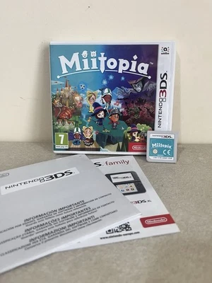 Nintendo 3 DS Miitopia usato ottime condizioni italiano.