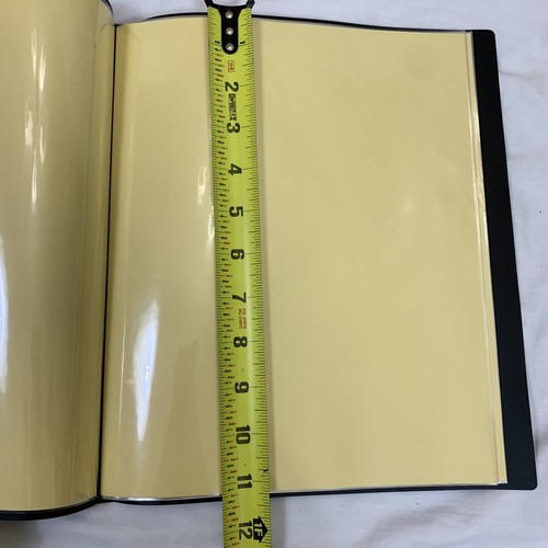 Itoya Art Portfolio Display Book 8.5x11 I-12 Pages Black - Picture 8 of 10