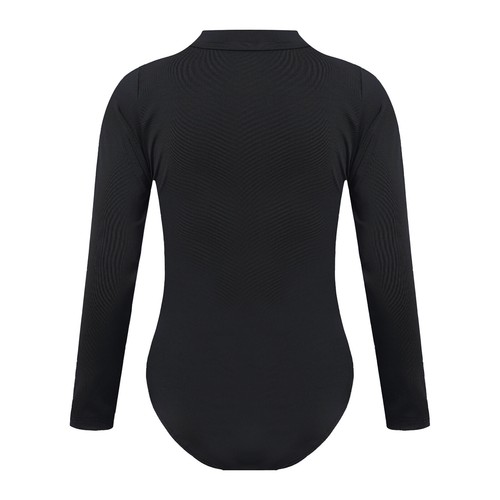 Girls Basic Ballet Dance Leotards Gymnastics Dancewear One Piece Strech Bodysuit - Picture 50 of 58
