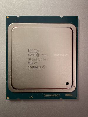 Intel Xeon E5-2630V2 SR1AM 2.6GHz CPU - Seller Refurbished.