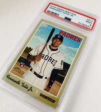 2019 Topps Heritage Fernando Tatis Jr. RC #517 High Number SP Rookie PSA 9 Mint