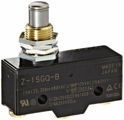 Omron Z-15GQ-B General Purpose Basic Screw Terminal Limit Switch NEW