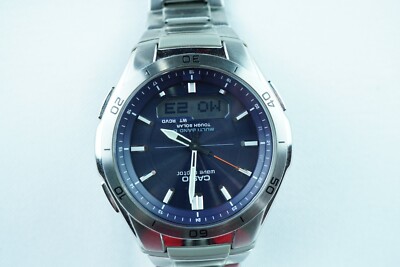 Casio Wave captor Multi Band 6 Tough Solar WVA-M640 Japan watch | eBay