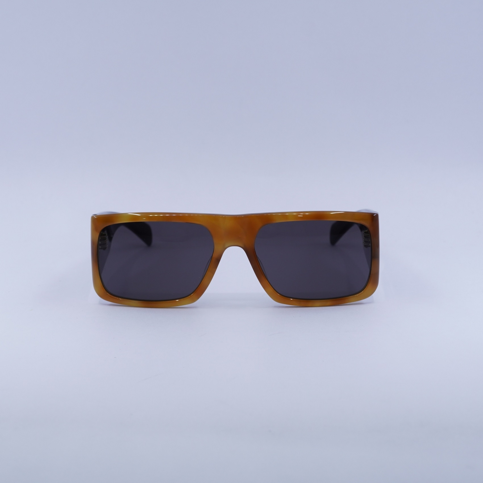 Saint Laurent SL635ACETATO 005 Occhiali da Sole Marrone Avana Nero Nero 58 18 130...