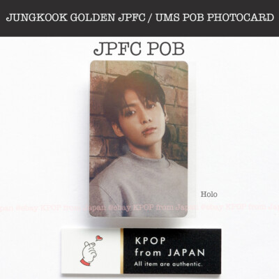 防弾少年団(BTS) - BTS  JUNG KOOK  &#39;GOLDEN&#39;  JPFC UMS 特典 BTS JUNGKOOK GOLDEN 1st Solo Album JAPAN POB JPFC UMS