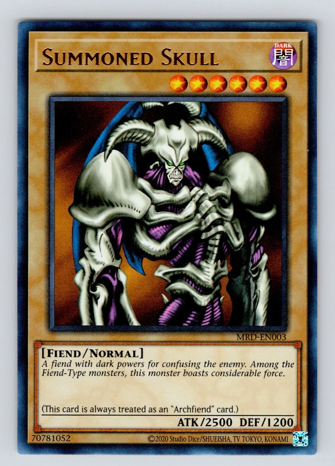 美品 Summoned Skull MRD-003 デーモンの召喚 Summoned Skull MRD-003 Metal Raiders for sale | eBay