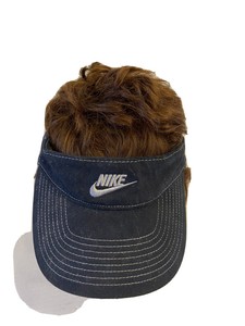 navy blue nike visor