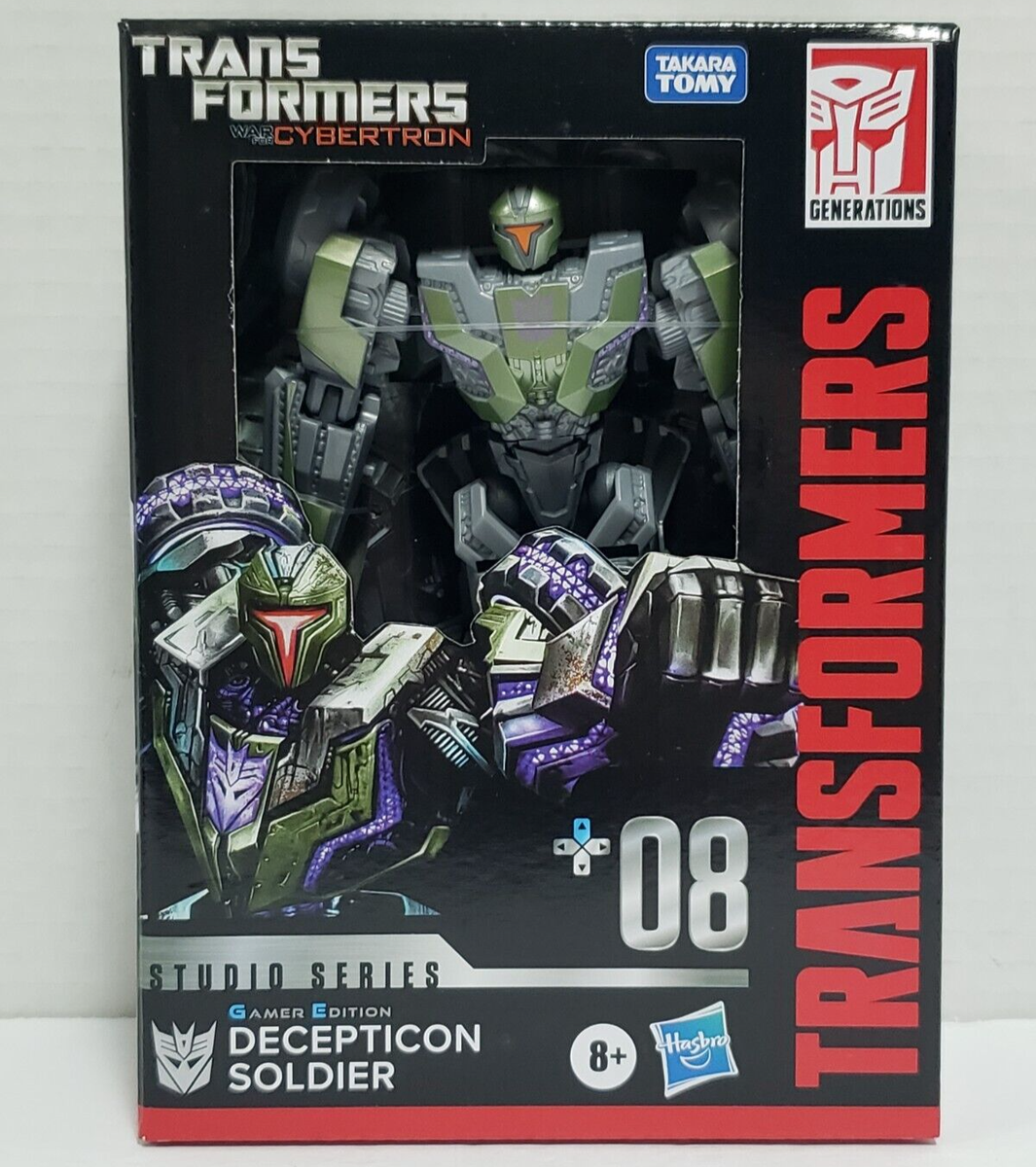 DECEPTICON SOLDIER Gamer Edition 08 Hasbro Transformers Studio
