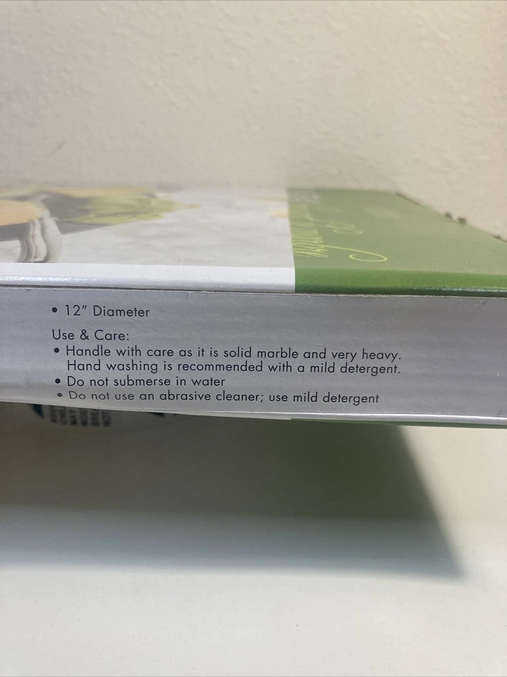 Fox Run 12” Marble Lazy Susan 3838 - Image 2 of 4