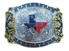 Texas Map Large Belt Buckle Western Rodeo Fashion Cowboy Hebillas Vaqueras