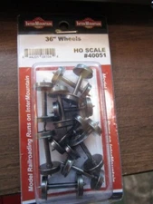 InterMountain Railway Co. 40051 Nickel Silver Plated Brass Insulated Wheelsets