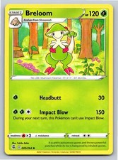 Breloom 005/264 Uncommon Fusion Strike Pokemon Card - NM Near Mint