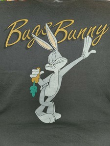 Brandy Melville Black Looney Tunes Bugs Bunny Top Oversized T Shirt New Nwt Ebay
