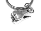 Human Molar Tooth Key Chain in Pewter, Dentist Tooth Fairy Wisdom Charm Metal