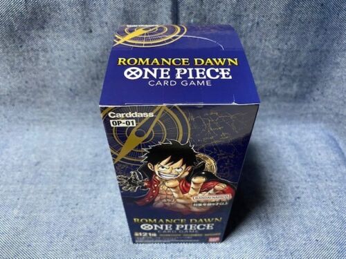 One Piece Card Game Romance Dawn OP-01 Booster Box BANDAI Unopened 