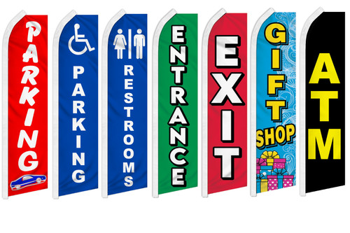 Event Signs Swooper Feather