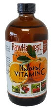 RawHarvest Natural Liquid Vitamin C With Rose Hip, Amla, Camu Camu, Acerola