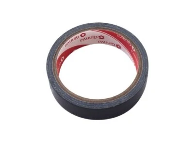 New Waterproof Adhesive GINNVA Cloth Tape Black (2.4cm X 6.4m X 2rolls) - Image 1 of 3