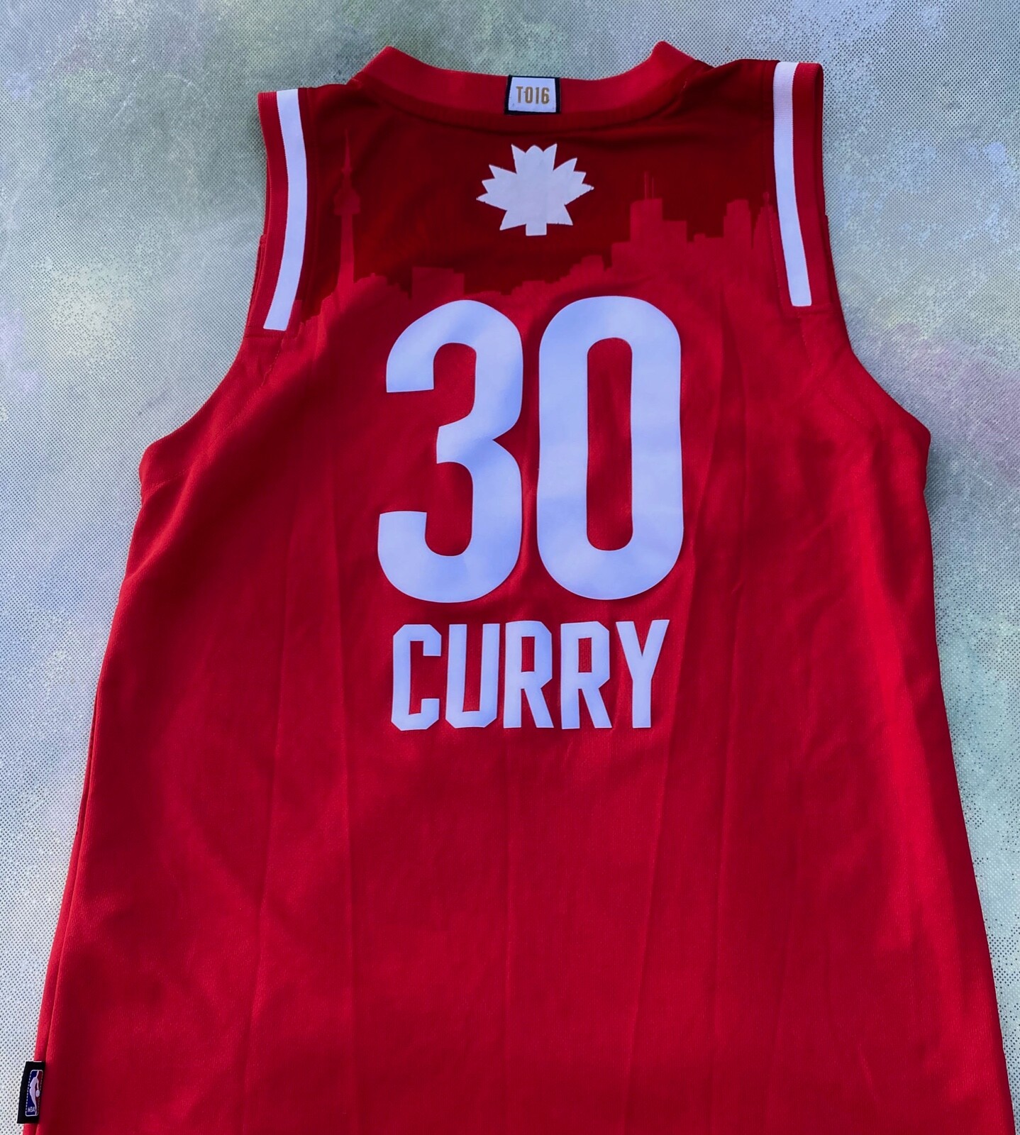 NBA Adidas Stephen Curry 2016 All Star Game Jersey Sz S Golden State  Warriors