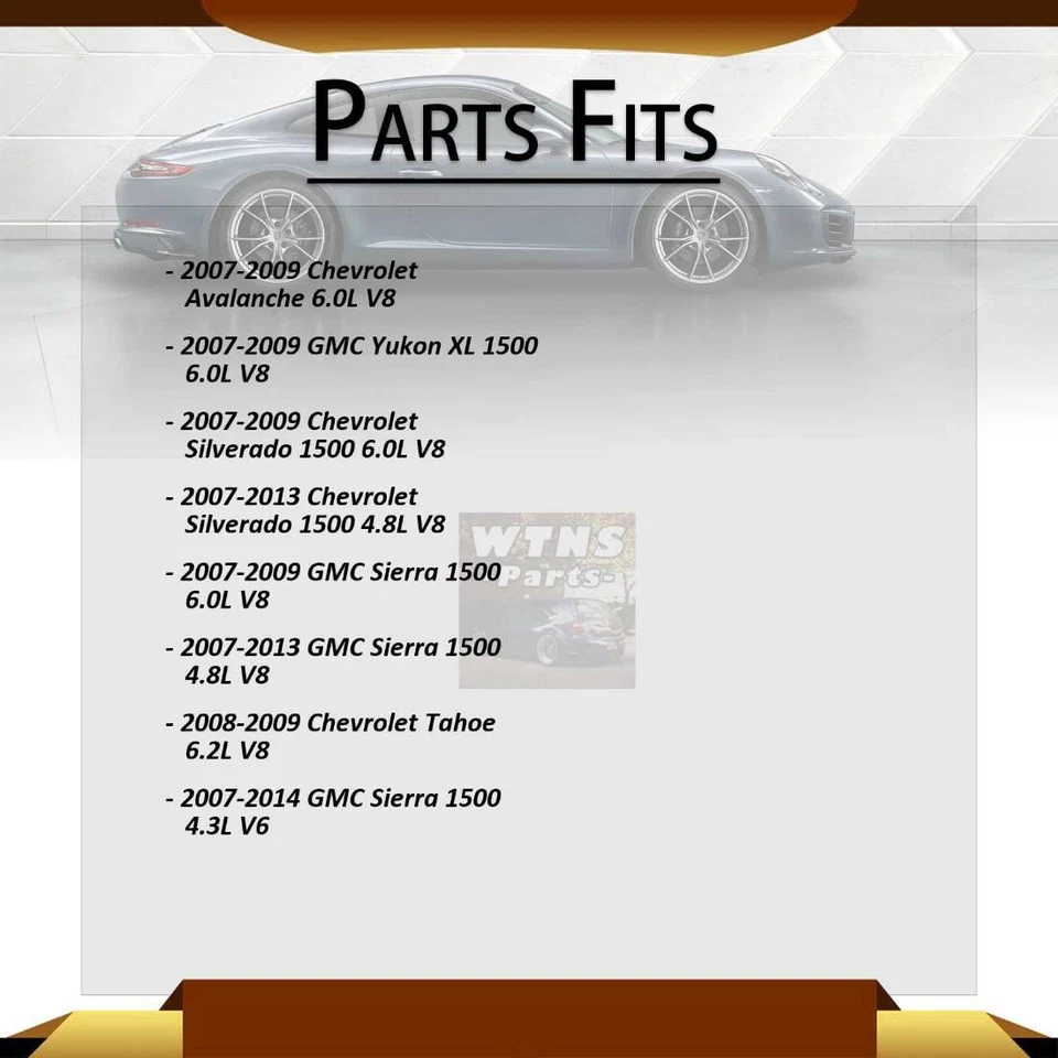 Eje trasero 2 piezas para GMC Sierra 1500 2007-2013 6,0 L 2007-2014 GMC Yukon 5,3 L Foto 3 de 4