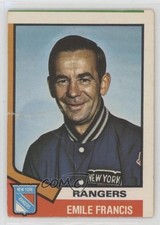 1974-75 O-Pee-Chee Emile Francis #9 16jy