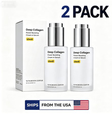 2pc SUNGBOON EDITOR Deep Collagen Power Boosting Serum Cream Korean Skincare
