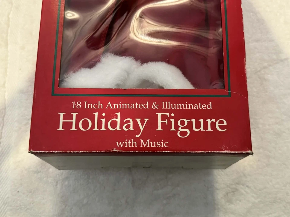 Telco Motion-ettes 18 pulgadas animado iluminado villancico de Navidad figura música. Foto 3 de 4