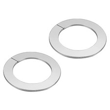 2 Pcs Wall Split Flange Stainless Steel Round Escutcheon Plate for 4.0"/101mm