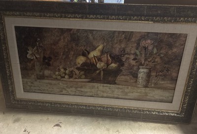 Large Paragon galley Goya  Bodegon  Textured Still Life Ornate Gilded Frame 41 