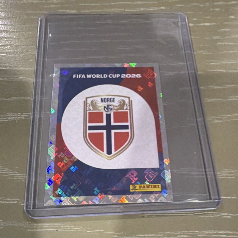 Panini FIFA World Cup 2026 Sticker Collection Norway Team Crest Sticker NOR 1