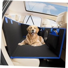 Dog Car Seat Cover for Back Seat with Hard Bottom, Back Seat Extender for Base
