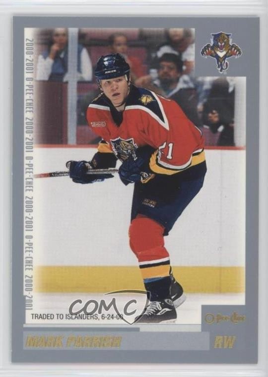 2000-01 O-Pee-Chee Mark Parrish #117 0a4