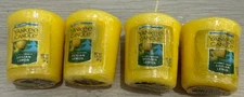 4 Yankee Candle Sicilian Lemon Votives