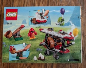 LEGO #75822 The Angry Birds Movie:Piggy Plane Attack-FACTORY SEALED-2016-Retired