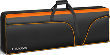 88 Key Keyboard Case Electric Keyboard Piano Gig Bag 0.5Inch Thick Padded Case w