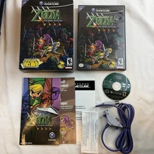 Legend of Zelda Four Swords Adventures GameCube with Manual & Cable & Big Box