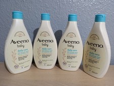Image of Aveeno baby daily care hair & body wash bundle 4×400ml