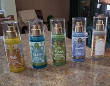 Set of 5 Bath Body Works Disney Princess Fine Fragrance Mist. 2.5 oz bottles.