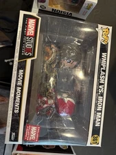 Pop! Movie Moments Funko Iron Man 2 Whiplash Vs. Iron Man Collector Corps Exclus