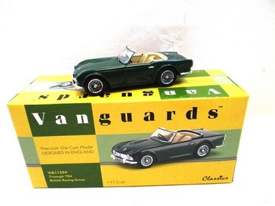 Corgi Vanguards Triumph TR4  BRG     VA11504    RARE