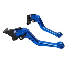 Short Brake Clutch Handle Lever Replacement for Yamaha MT07 FZ07 14-25 / Blue