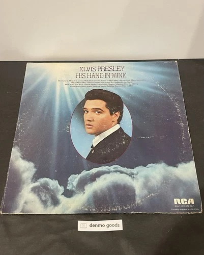 ELVIS PRESLEY "His Hand In Mine" LP 1976  RCA ‎– ANL1-1319 VG+/VG