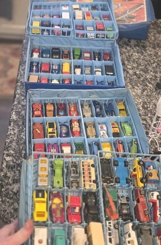 Vintage 100 Matchbox Hot Wheels Corgi Lot +3 Cases 60s 70s Diecast Cars $4-20 Ea