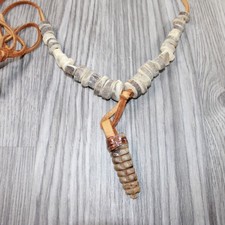 Rattlesnake Rattle  Plus Antler Bead Necklace...