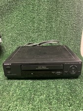 Sony SLV-677HF Hi-Fi Stereo VHS VCR Tested Working No Remote