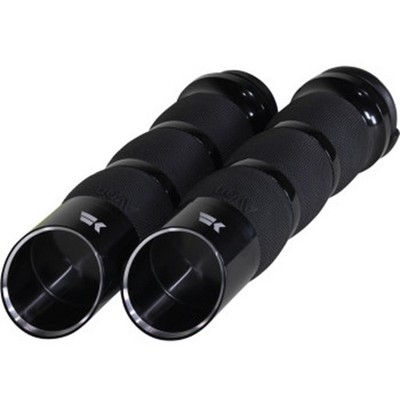 Khrome Werks Black 1 in. Custom Contour Edge Grip - 500-150