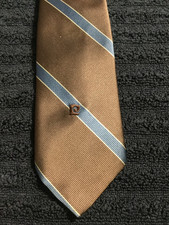 Vintage Pierre Cardin Striped pattern tie Silk 2.75x56