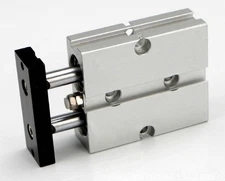 TN16X20 Double Shaft Double Cylinder Double Rod Cylinder TN16-20 with Magnetic ⊿