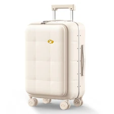 Carry On Luggage with TSA Lock, 20 Inch PC Hardside Suitcase, Top Opening Alu...